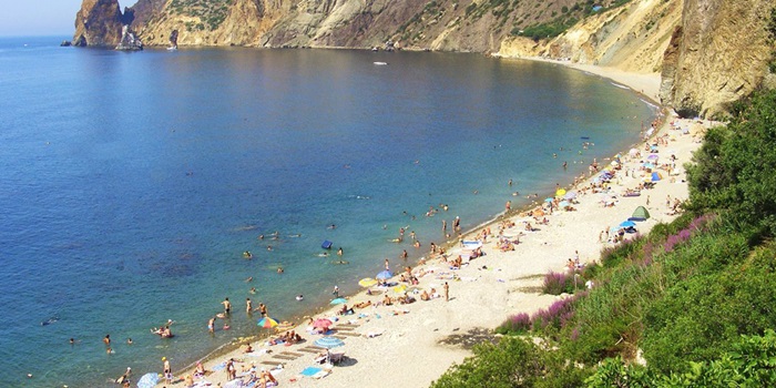 Курорты Крыма с песчаными пляжами
