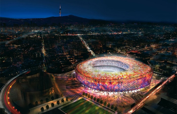 Стадион Камп Ноу (Camp Nou) – домашнее поле ФК «Барселона» — Туристим
